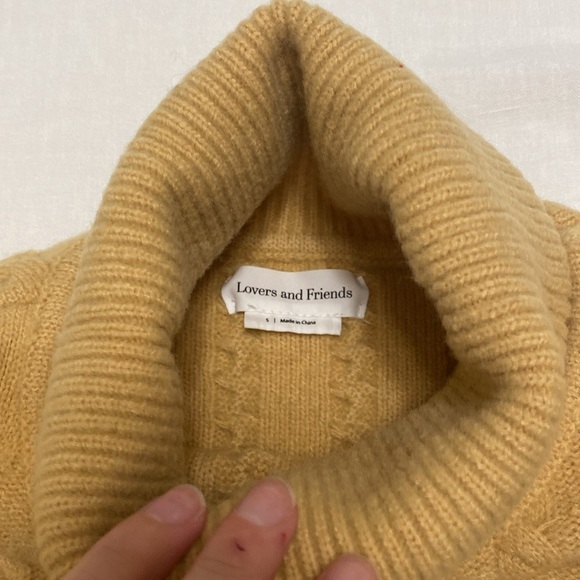 Lovers and Friends Kane sweater dress small as seen on Alix Earle - Picture 3 of 4